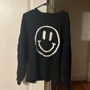Smiley face sweater